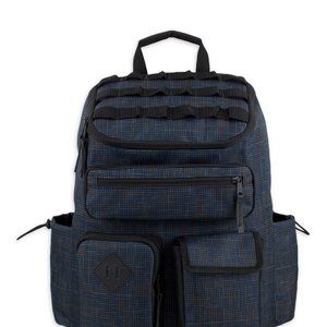 Fuel Unisex Wide Mouth Cargo Backpack, Navy Gradient